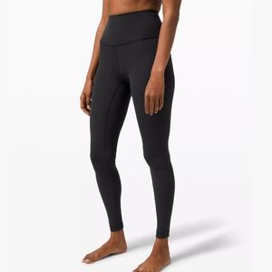 Lululemon WUNDER UNDER HIGH-RISE TIGHT 28" *BRUSHED FULL-ON LUXTREME